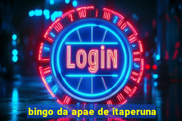 bingo da apae de itaperuna